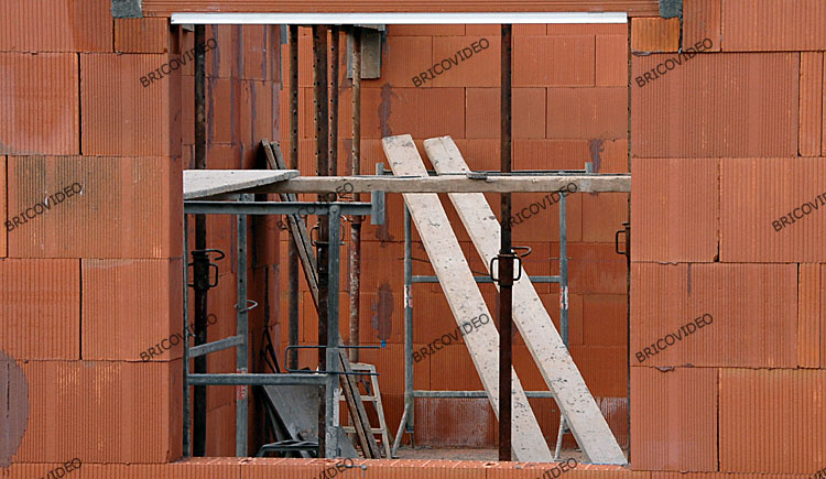 construction maison briques maçonnerie
