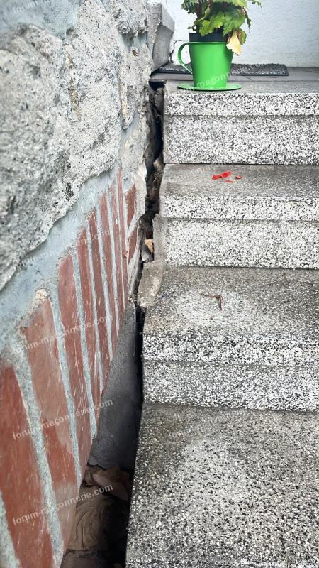 porche se desolidarise de la maison