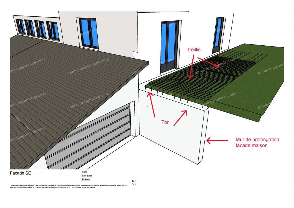 schéma projet terrasse